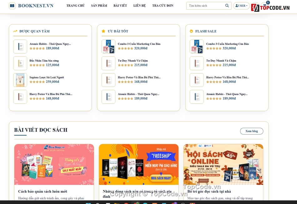 bán,sách bán,Website bán hàng bằng PHP